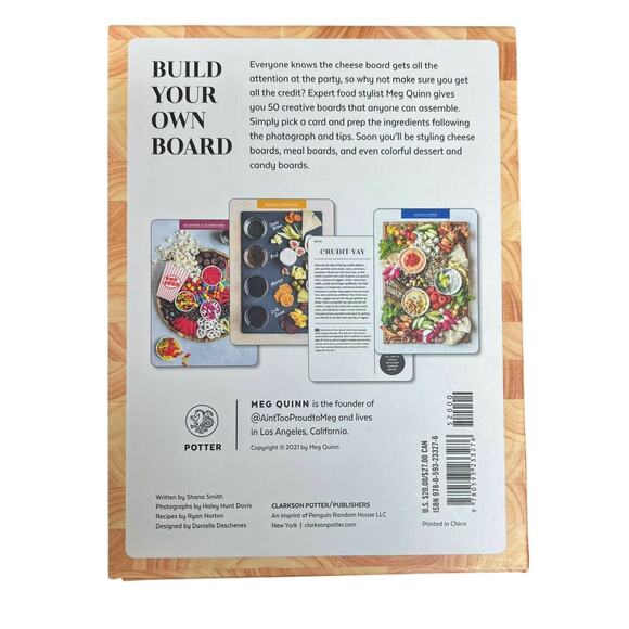 New Unopened Cheese Board Deck 50 Ideas for Styling Spreads Charcuterie Platter - Picture 2 of 4